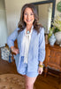 The Sutton Chambray Pull-on Shorts