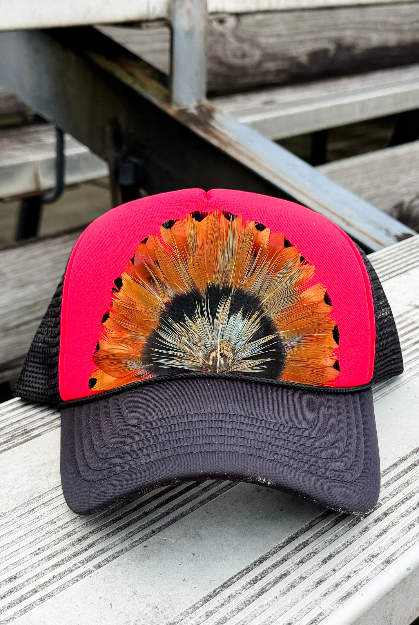 Kirby Feather Trucker Hat