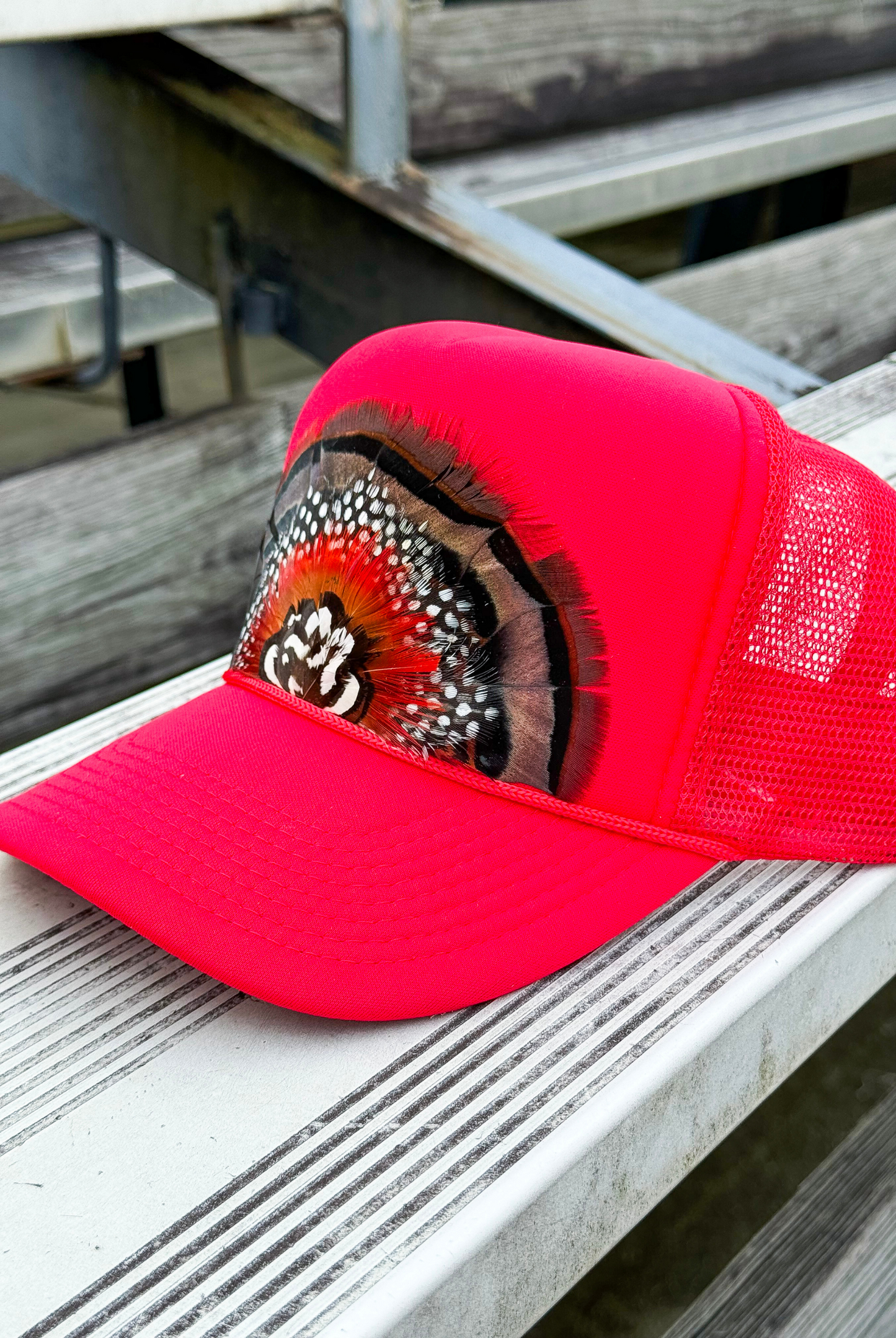 Glory, Glory Feather Trucker Hat