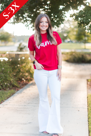 The Alabama Glitter Script Shirt