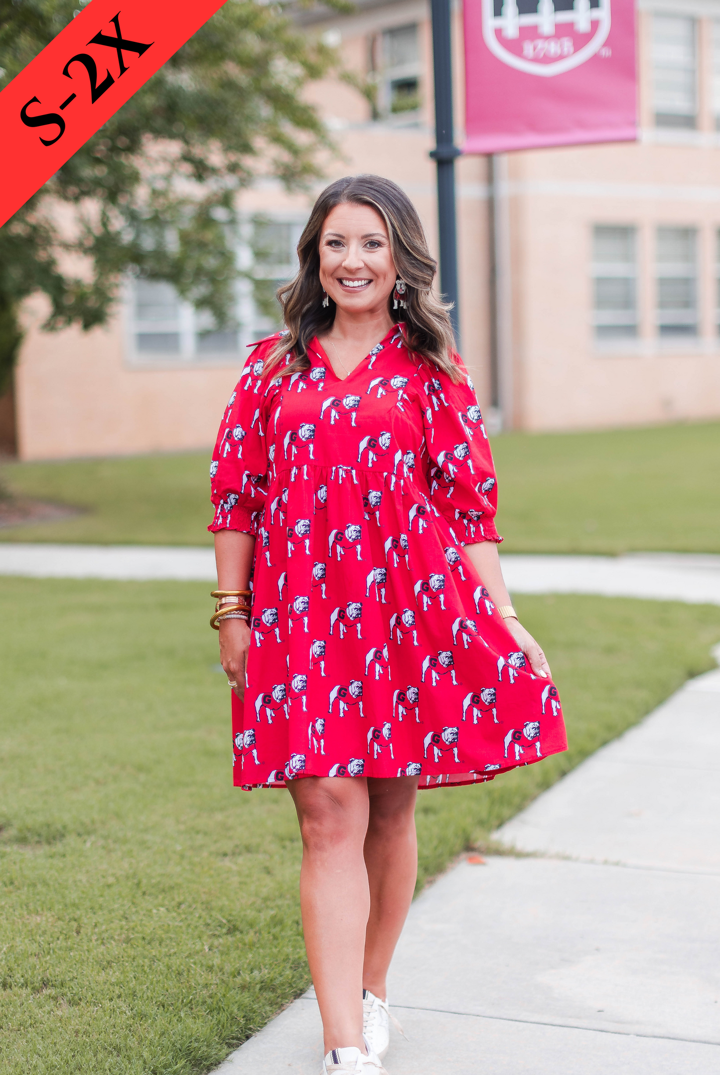 The Georgia Poplin Dress