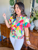 Faye Top in Lemon Pops