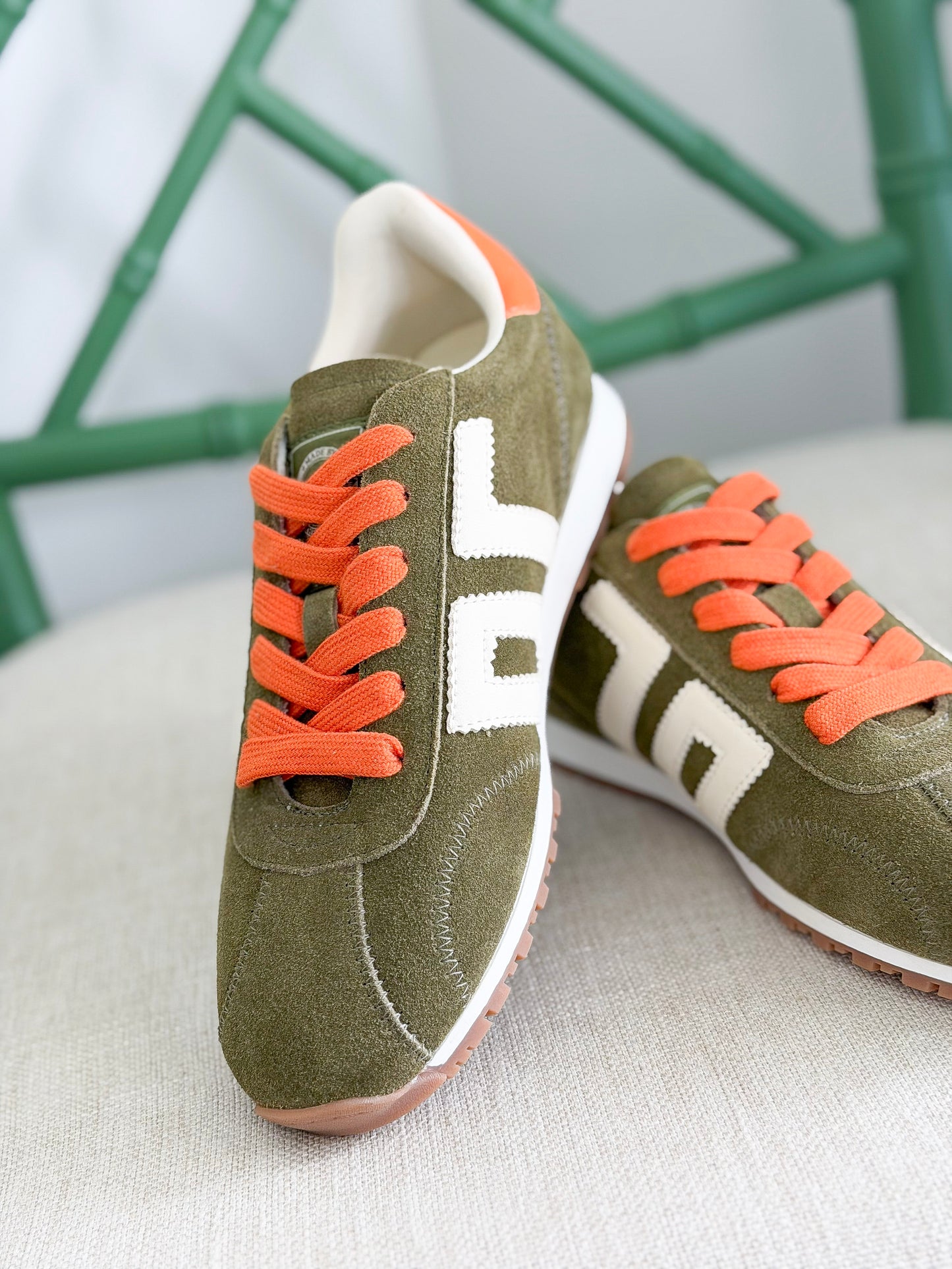 Back 70 | Asian Sneakers in Army Butter
