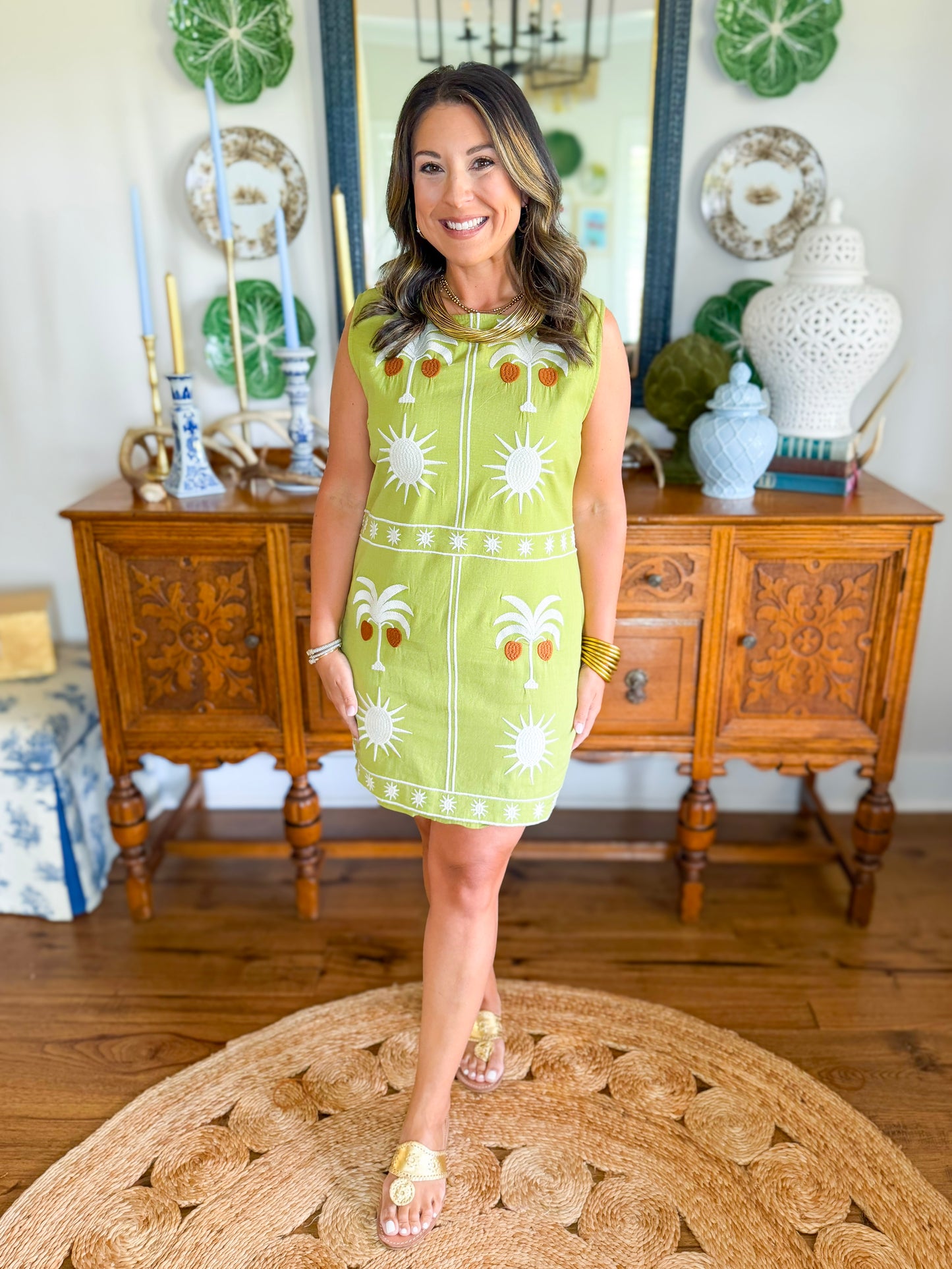 Victoria Dunn Mia Dress in Ember Trace