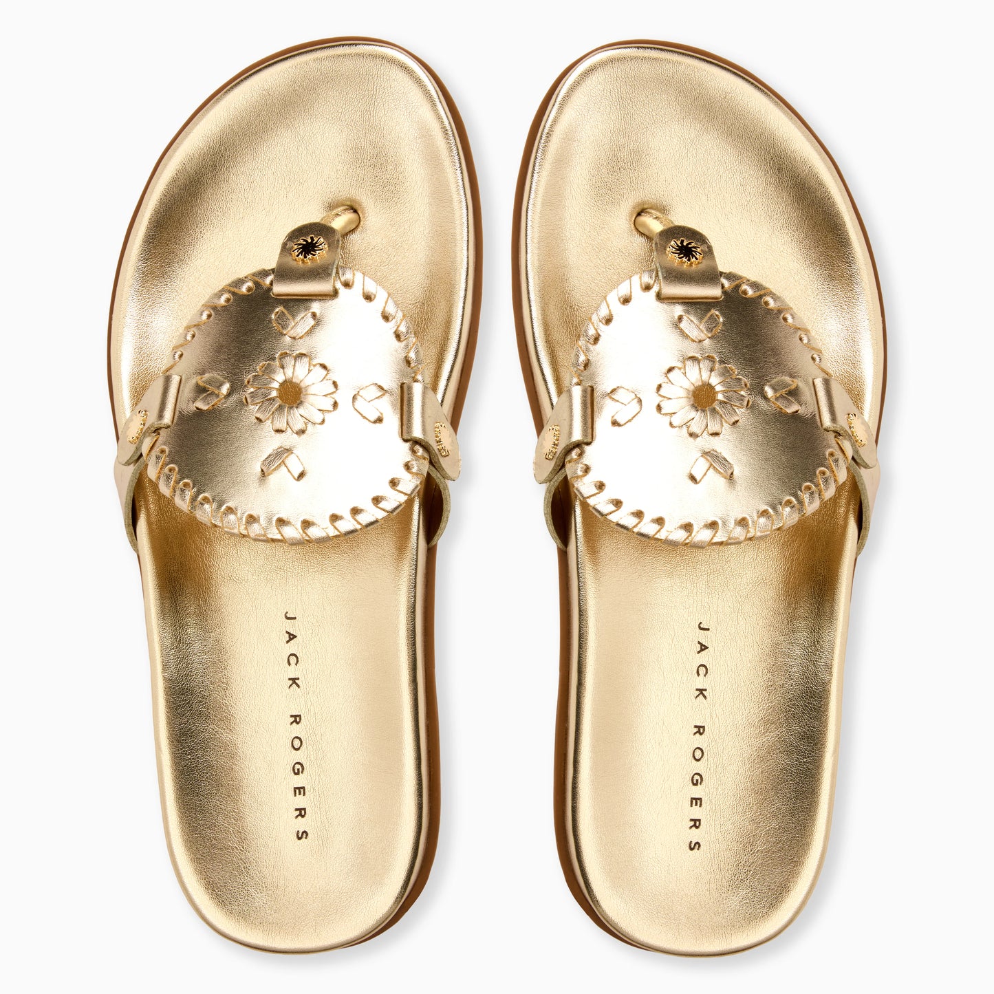 Jack Rogers | Collins Comfort Sandal in Platinum
