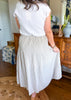 The Madison Pleated Midi Skirt