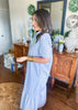 Caryn Lawn | Maddie Dress in Wedgewood