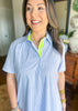 Caryn Lawn | Maddie Dress in Wedgewood