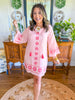 Victoria Dunn Grace Dress in Raspberry