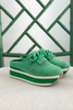 Wherever You Go Platform Loafer in Green