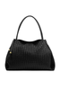 Katie Loxton | Nova Hand Woven Large Shoulder Bag in Black