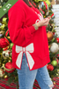 Mary Square Lakelyn Sweatshirt in Merry Bow