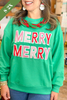 Mary Square Sarah Sweatshirt in Merry Merry