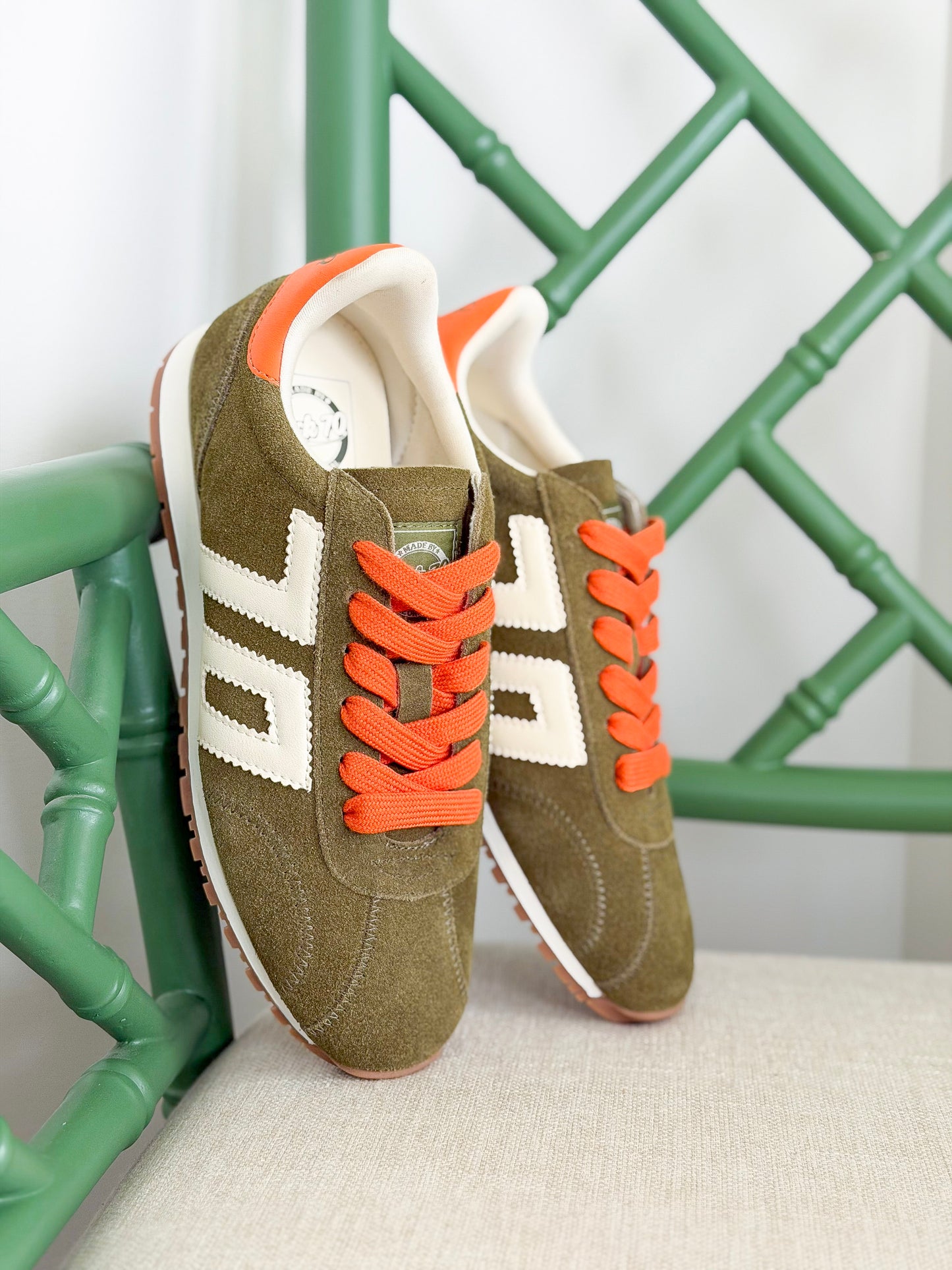 Back 70 | Asian Sneakers in Army Butter