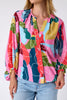 Crosby Livie Top in Floral Whimsey