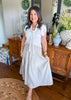 The Madison Pleated Midi Skirt