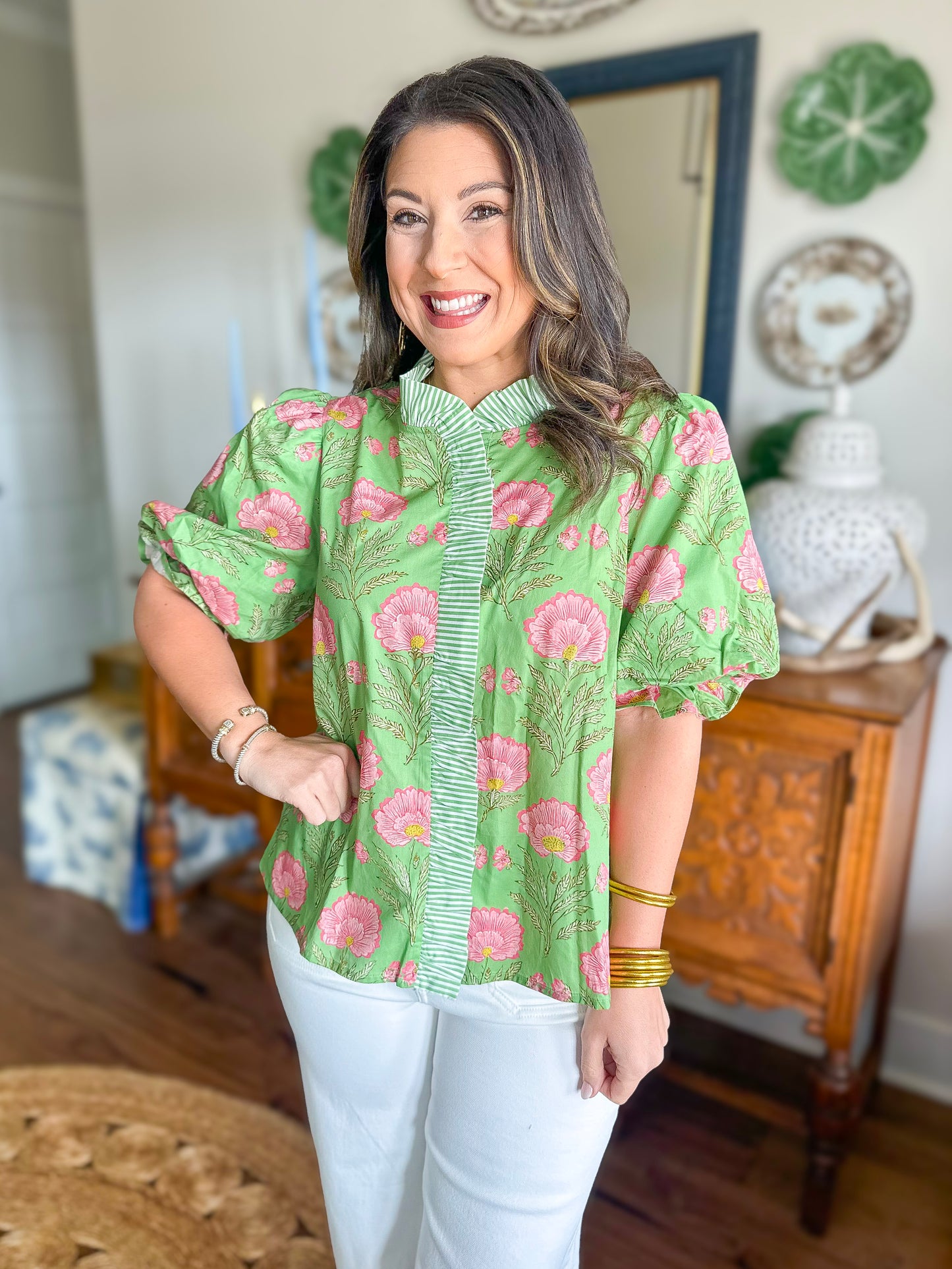 The Garden Club Blouse