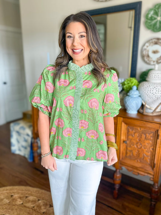 The Garden Club Blouse
