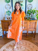 Victoria Dunn Kiawah Dress in Tangerine