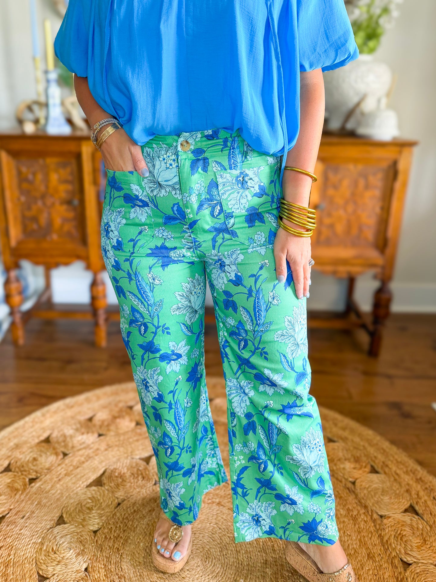 Seaside Garden Pants
