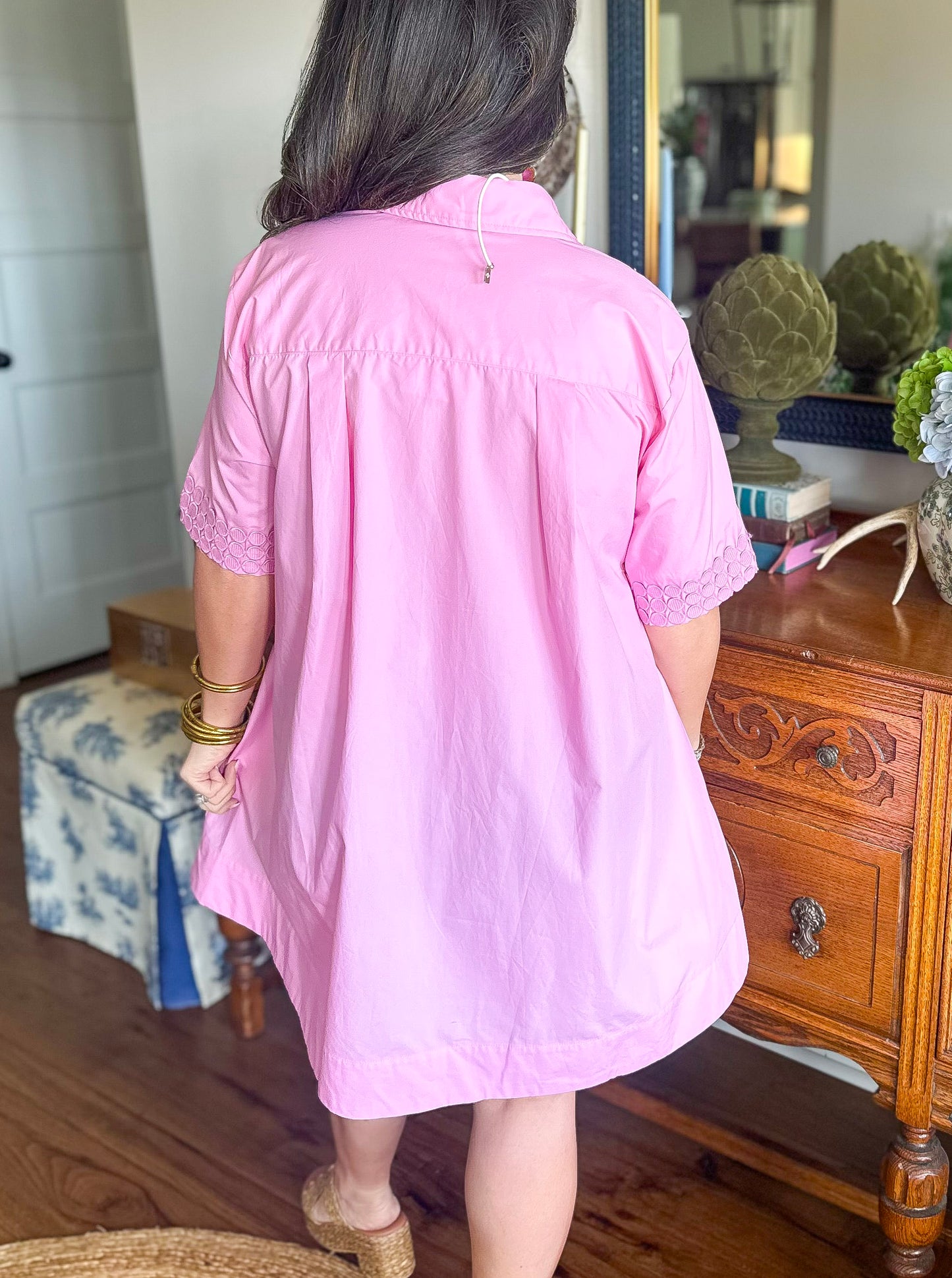 Caryn Lawn | Penny Dress Pink