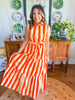 Sunshine Stripe Maxi Dress