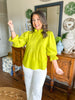 The Chartreuse Charm Top