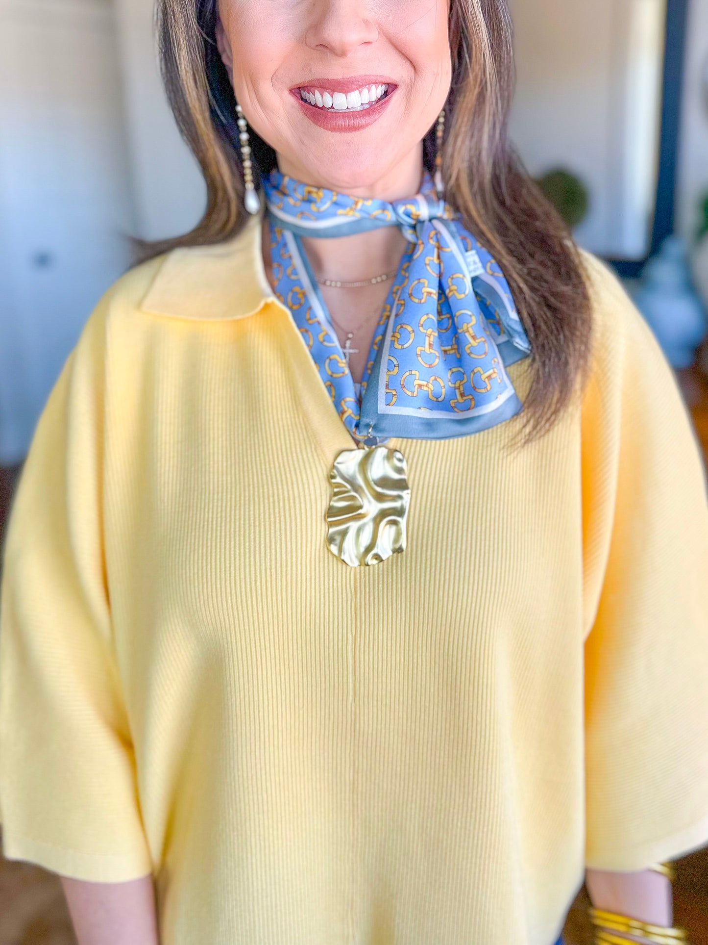 The Marlowe Knit Sweater in Butter