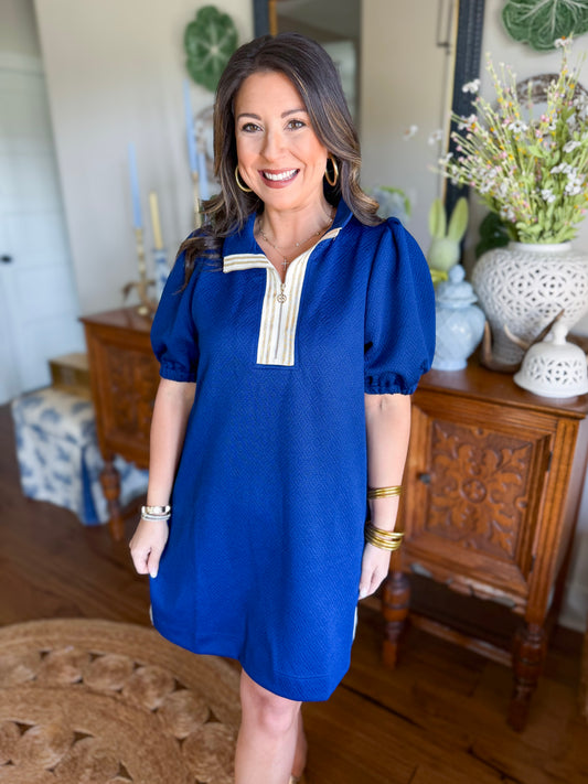 Mary Square | Andie Dress in Navy