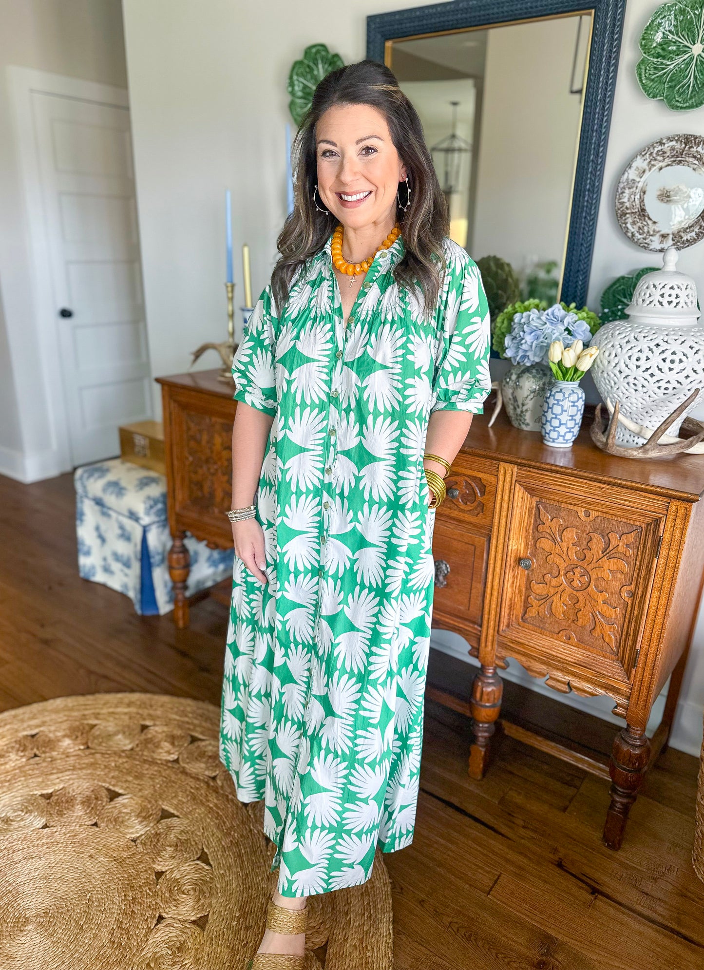 Sunshine Tienda | Viridian Tile Oasis Dress