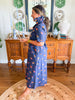 Caryn Lawn | Georgia Bird Dress in Navy