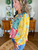 The Marigold Peplum Top