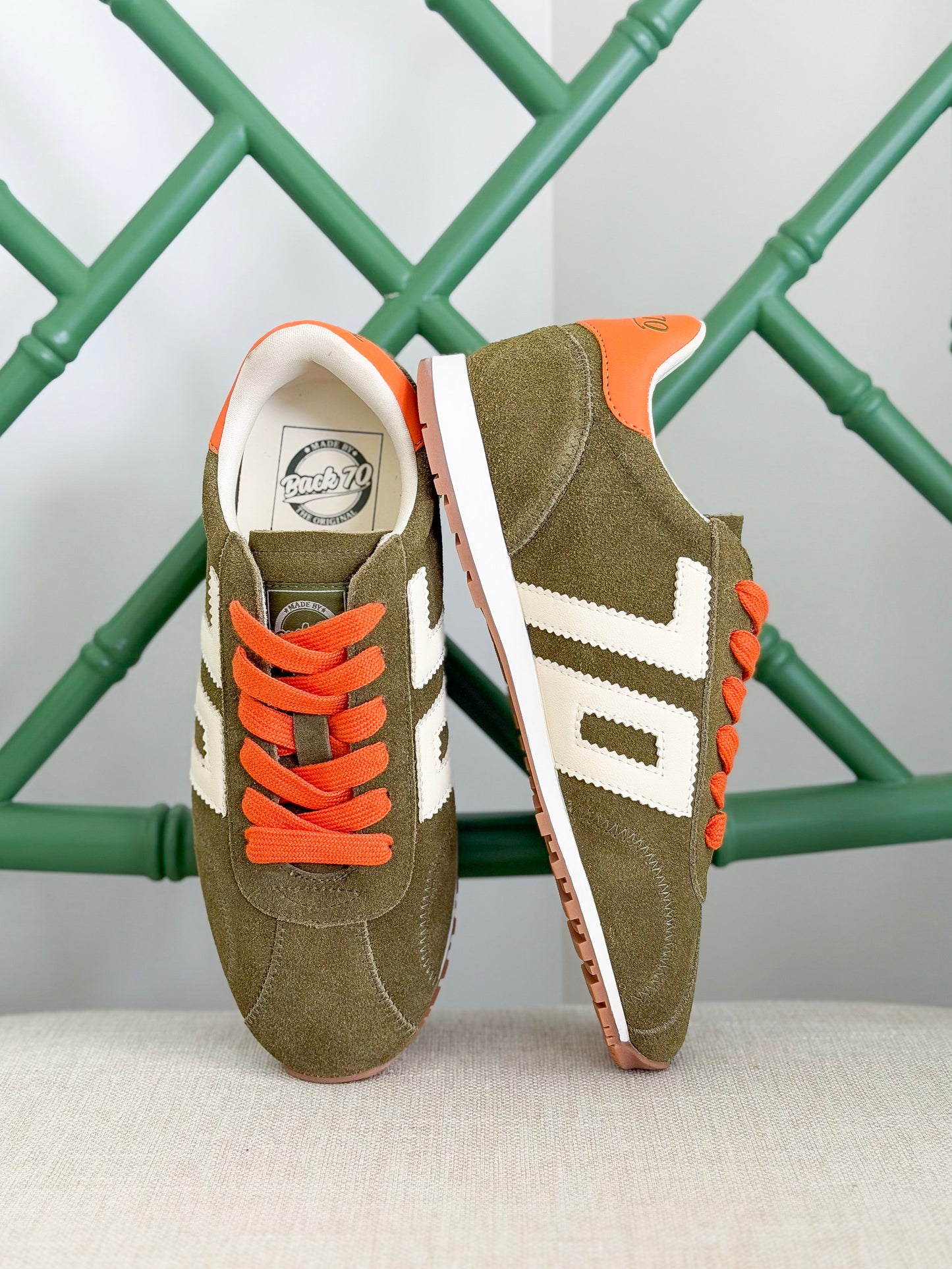 Back 70 | Asian Sneakers in Army Butter