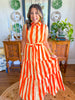 Sunshine Stripe Maxi Dress