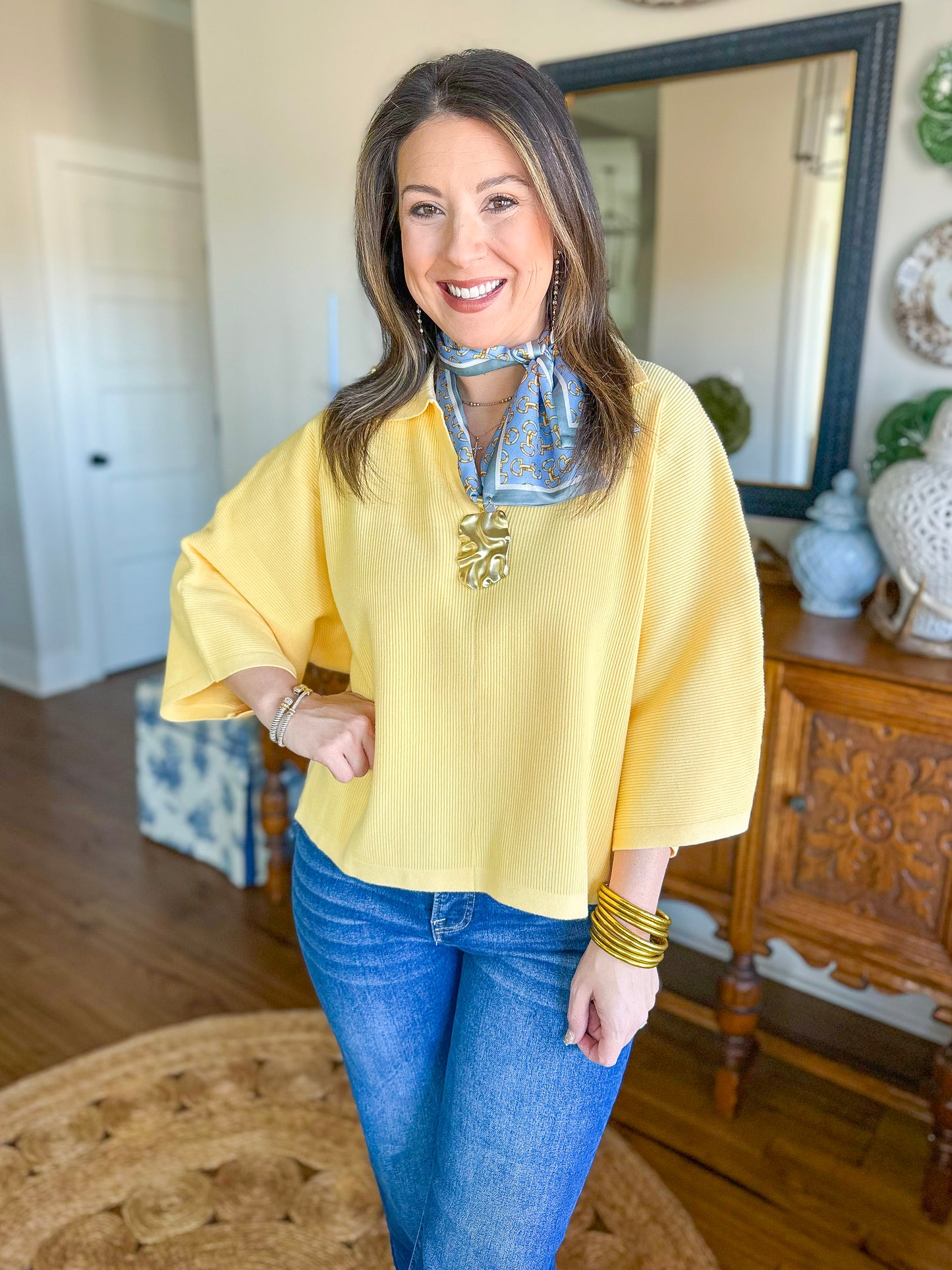 The Marlowe Knit Sweater in Butter