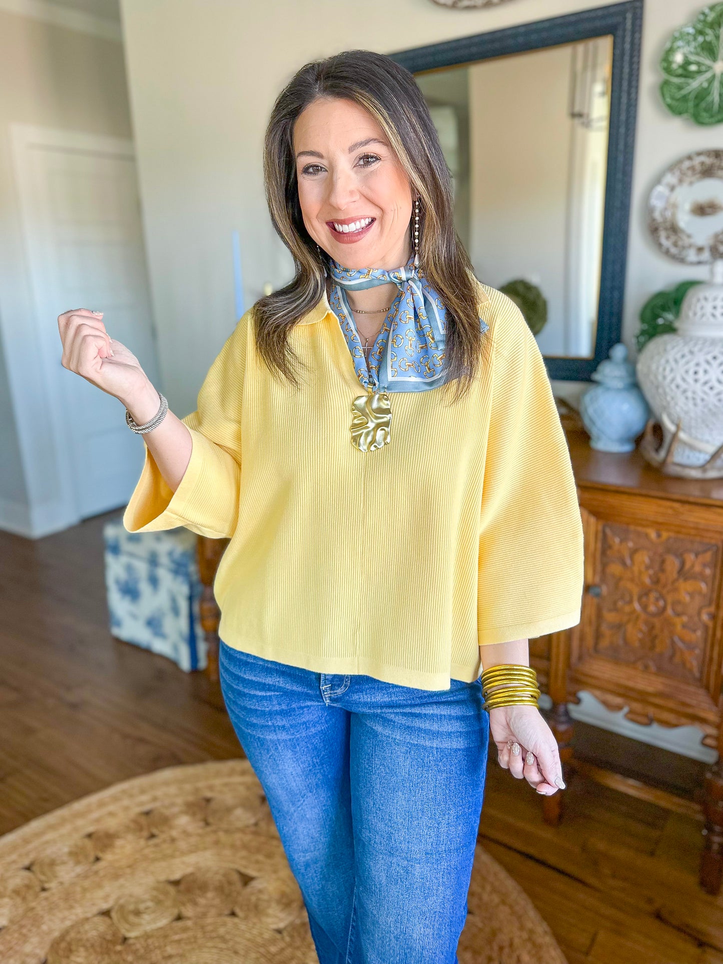 The Marlowe Knit Sweater in Butter