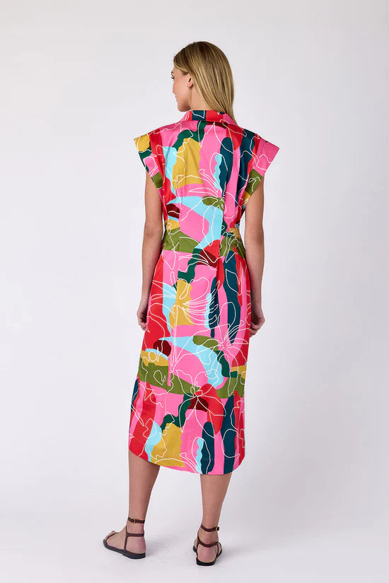 Crosby Quincey Dress in Floral Whimsey