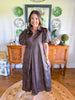 Delaney Textured Midi Dress