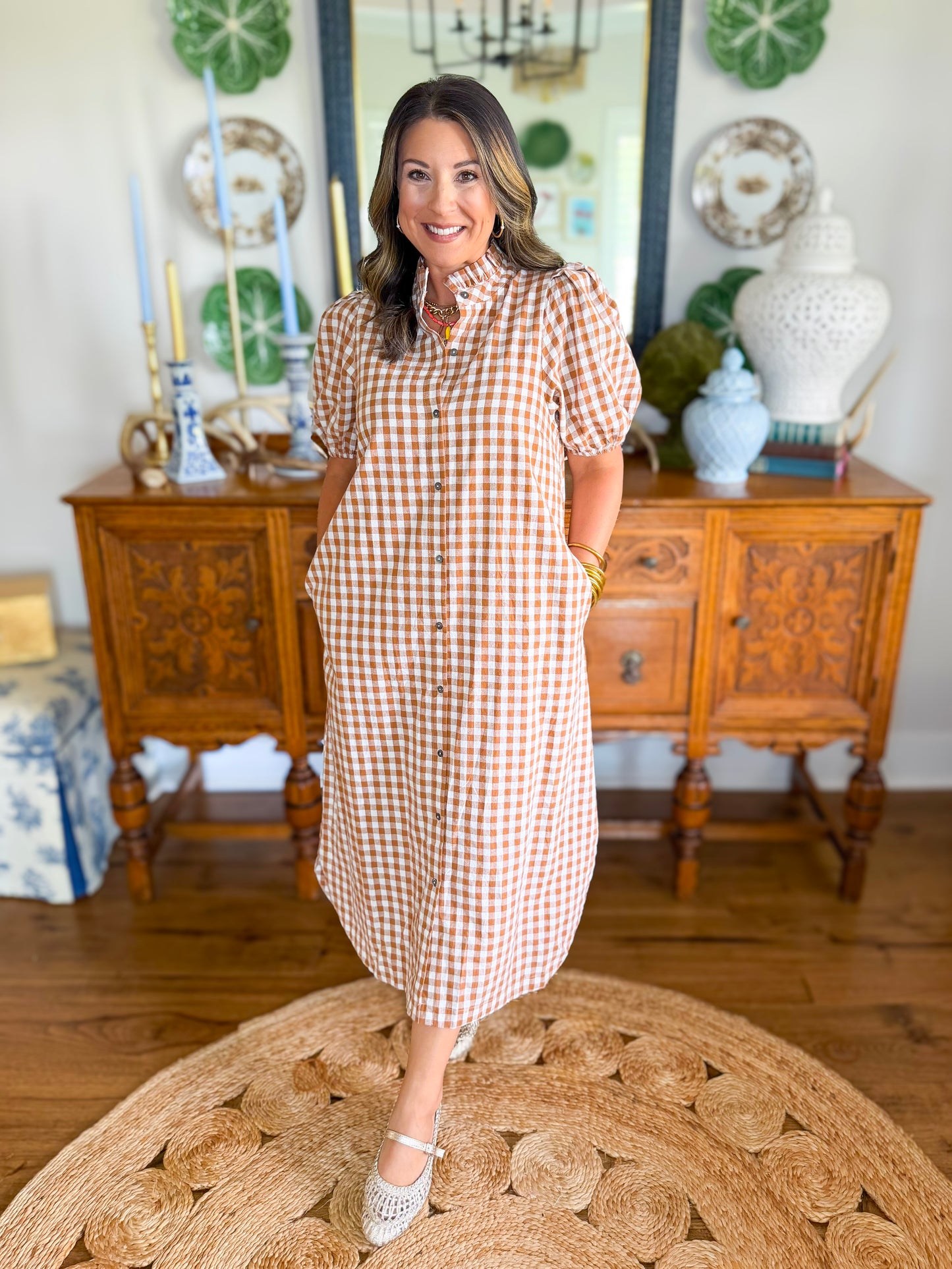 The Magnolia Lane Midi Dress