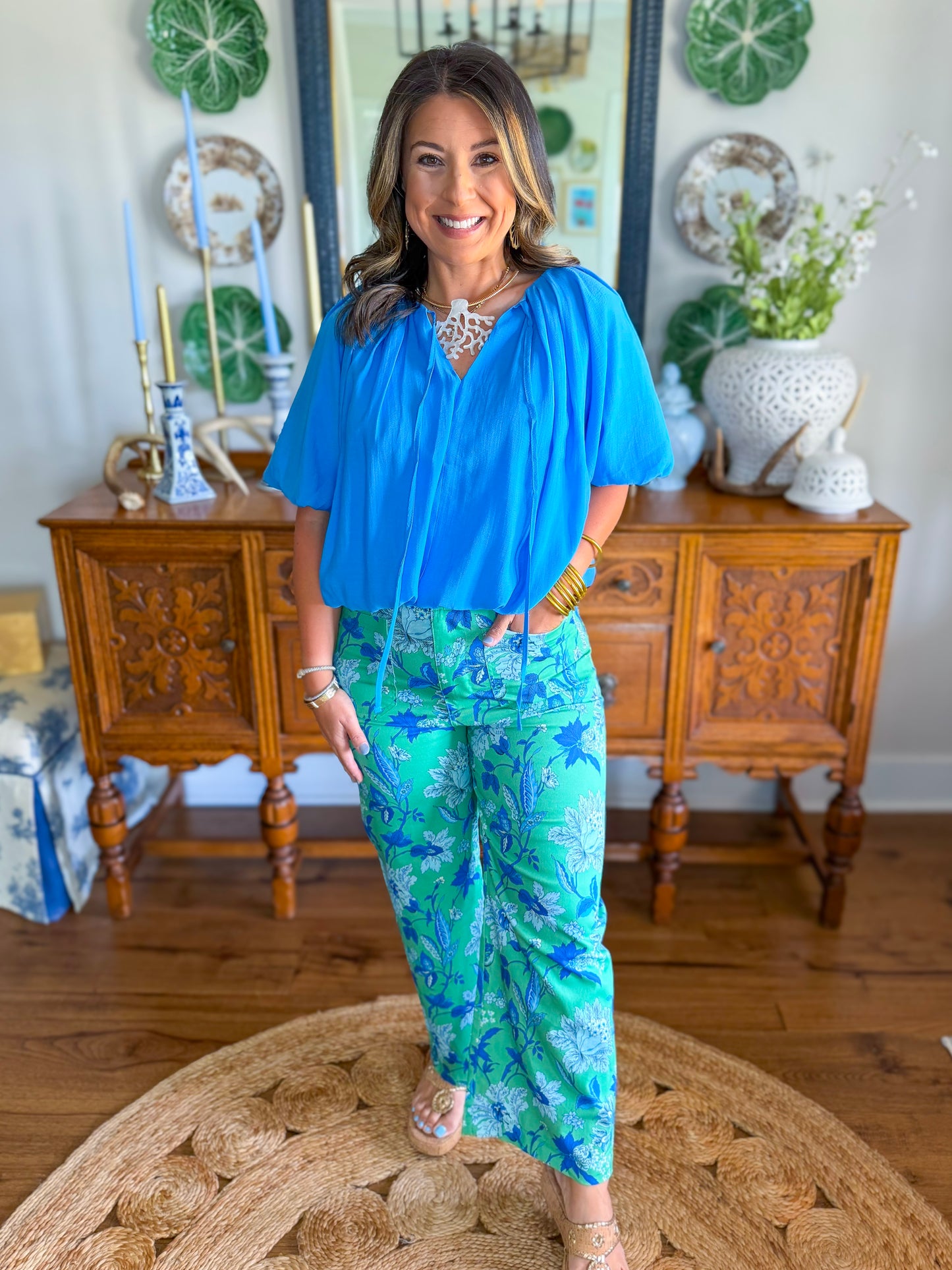 Seaside Garden Pants