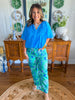 Cloud Nine Bubble Top in Blue