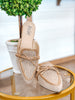 The Vada Raffia Mule