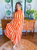 Sunshine Stripe Maxi Dress