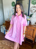 Caryn Lawn | Penny Dress Pink