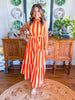 Sunshine Stripe Maxi Dress