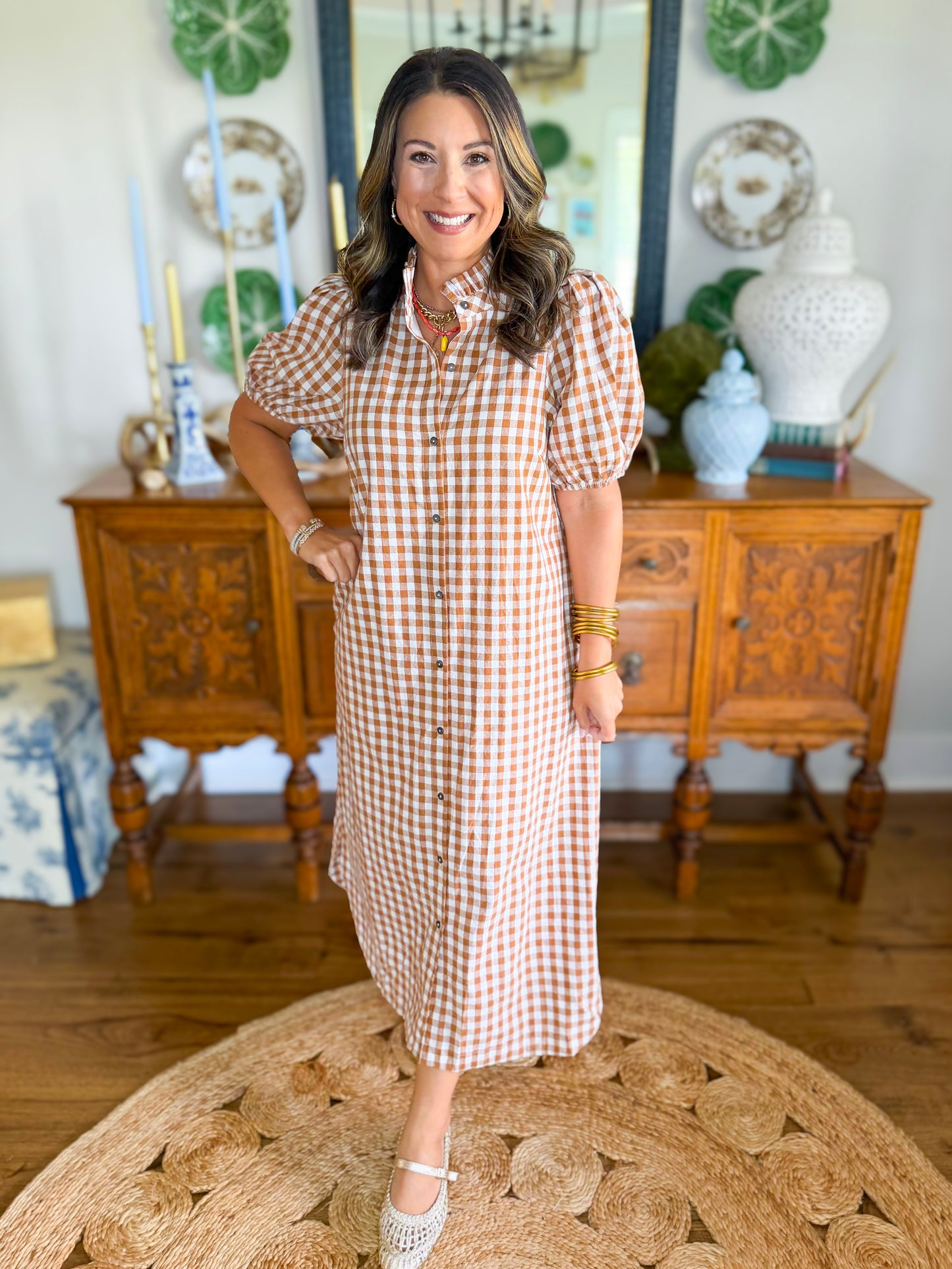 The Magnolia Lane Midi Dress