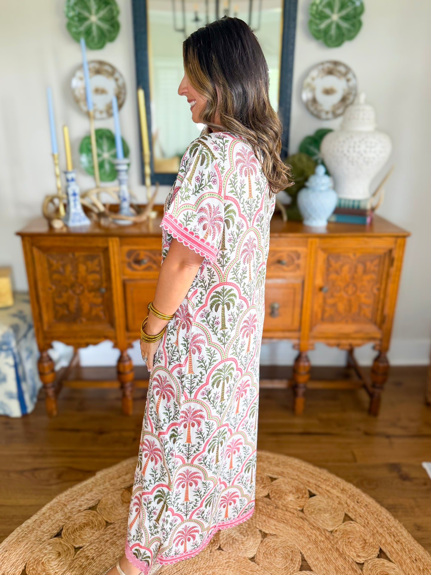 Heart of Grace | Marisol Caftan in Palma Rosa