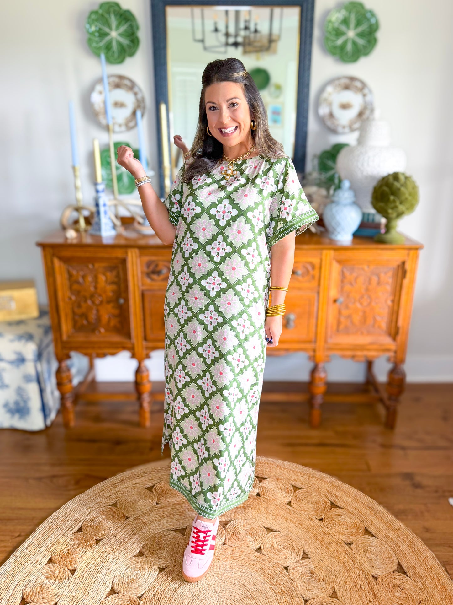 Heart of Grace | Marisol Caftan in Grenada Mosaic