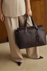 Katie Loxton | Milan Hand Woven Cabin Bag in Chocolate