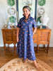 Caryn Lawn | Georgia Bird Dress in Navy